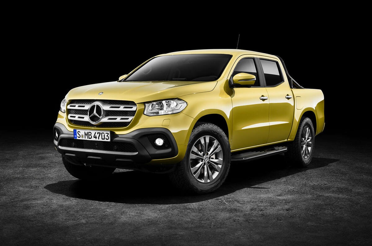 Mercedes-Benz reveals plush X-Class pickup
