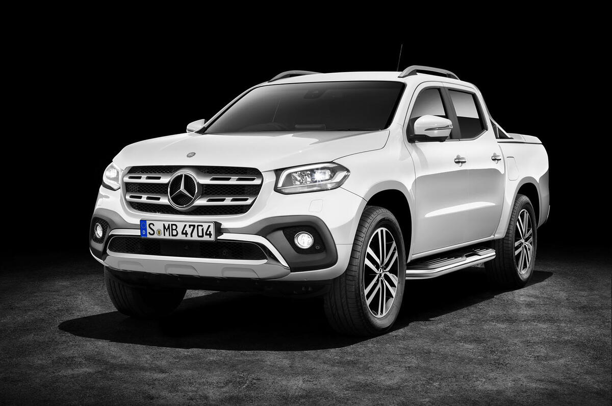 Mercedes-Benz reveals plush X-Class pickup