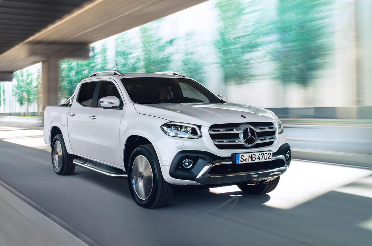 Mercedes-Benz reveals plush X-Class pickup