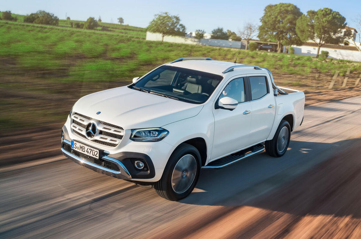 Mercedes-Benz reveals plush X-Class pickup