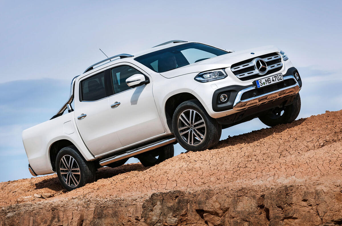 Mercedes-Benz reveals plush X-Class pickup