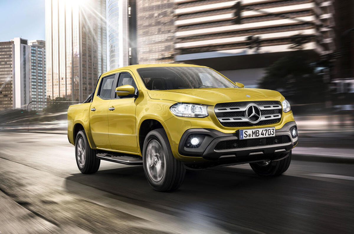 Mercedes-Benz reveals plush X-Class pickup