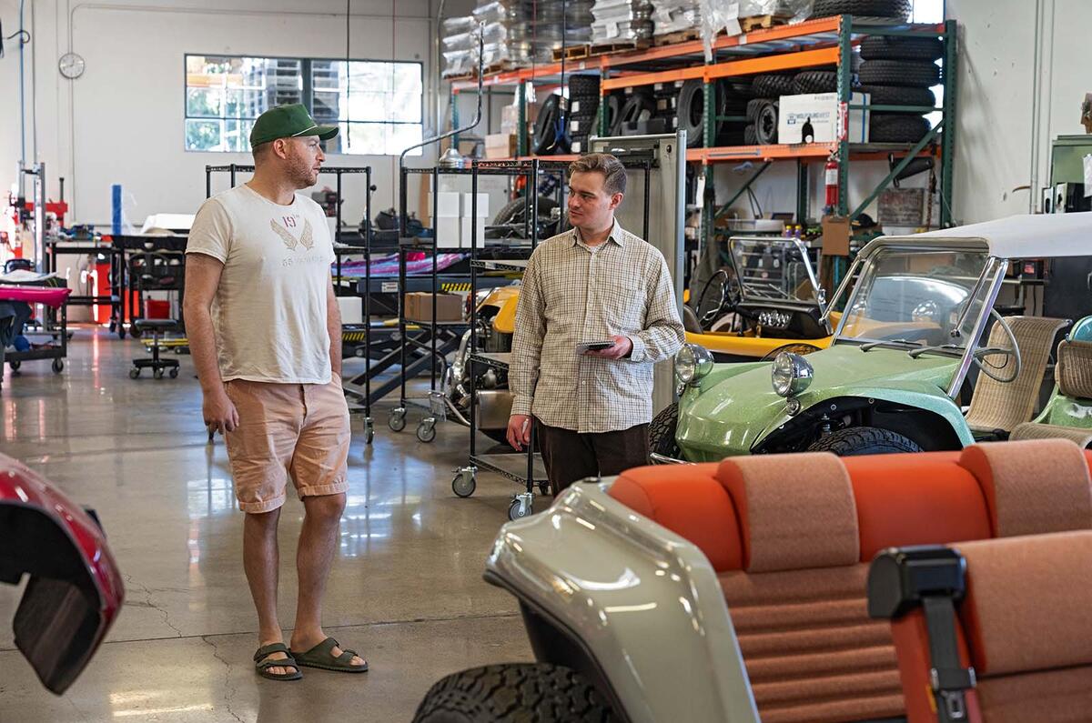 Meyers Manx feature with boss Meyers Manx feature with boss