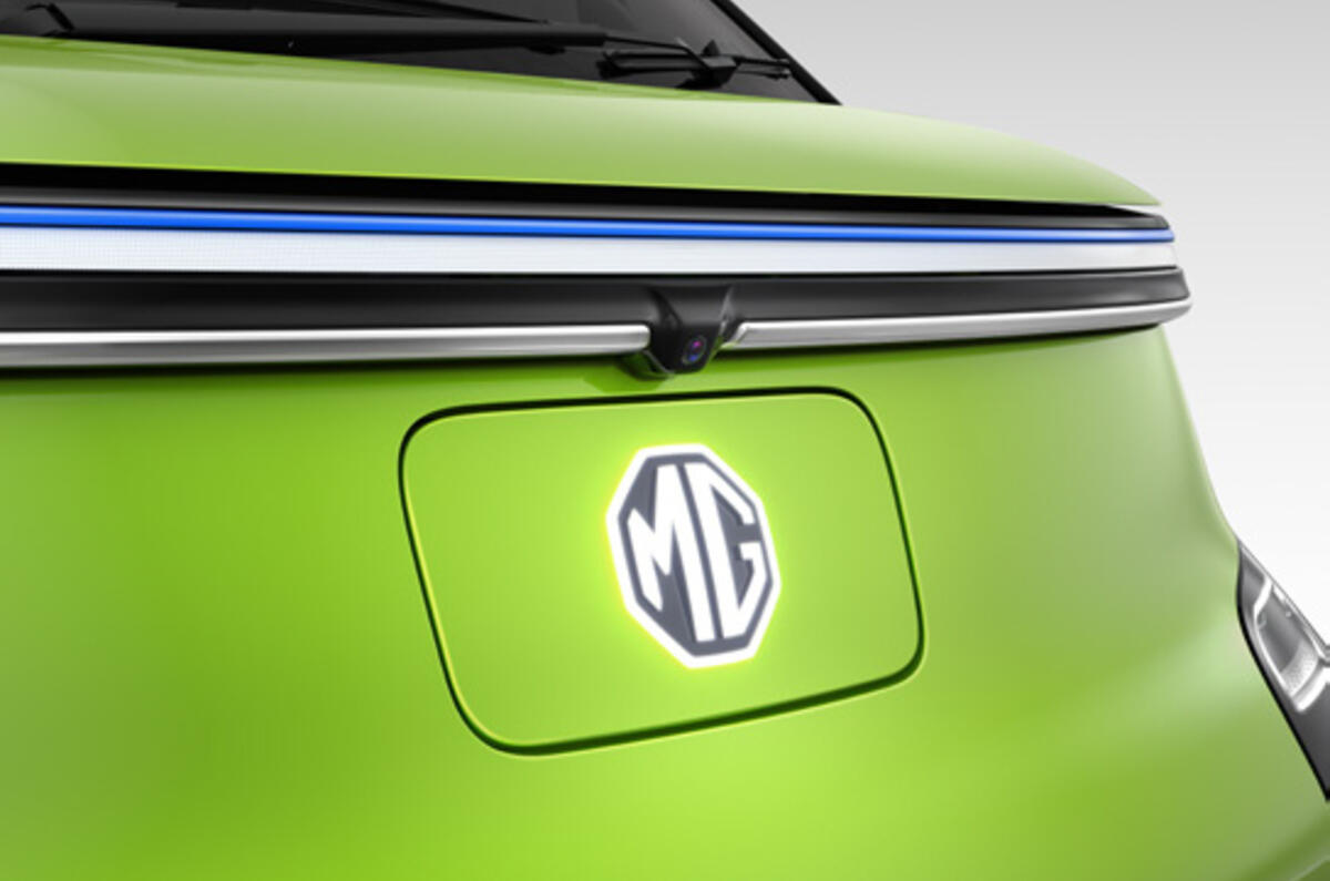 MG Comet EV 2023 front detail MG Comet EV 2023 front detail