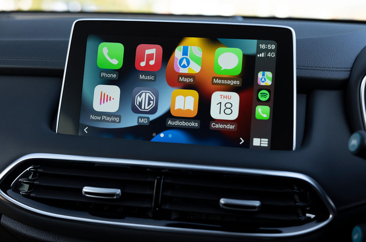MG HS infotainment MG HS infotainment