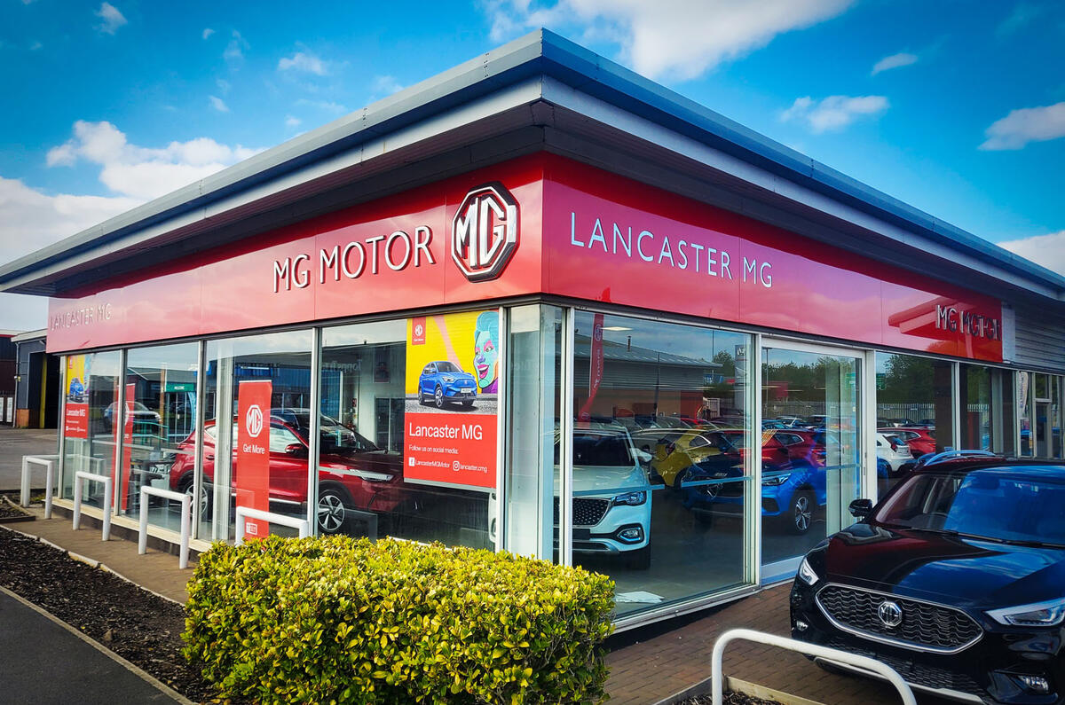 MG Lancaster dealer