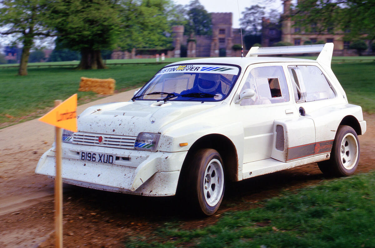 MG Metro 6r4 front cornering MG Metro 6r4 front cornering