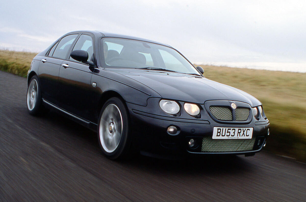 MG ZT 260 front left