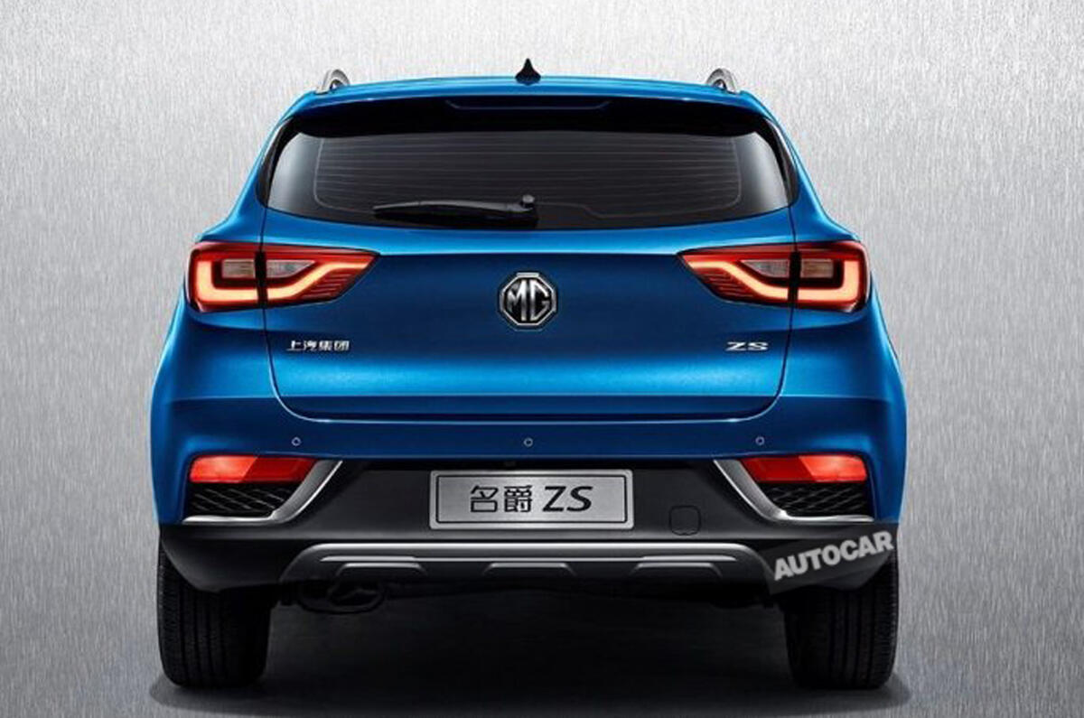 MG ZS Juke sized SUV