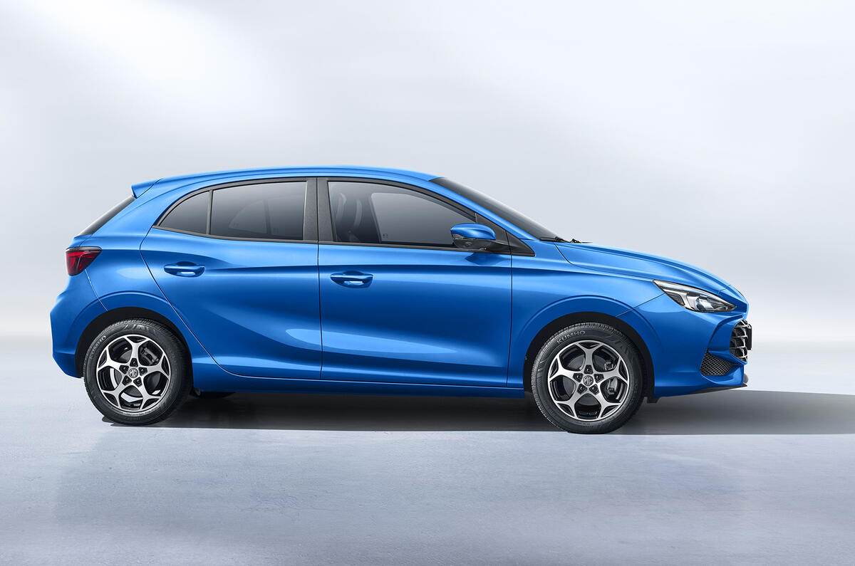 MG 3 side MG 3 side