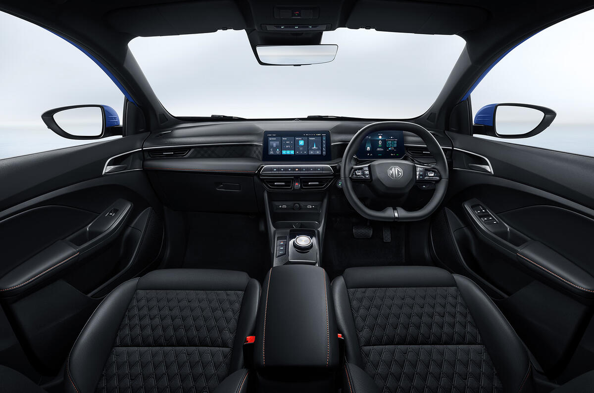 MG 3 interior MG 3 interior