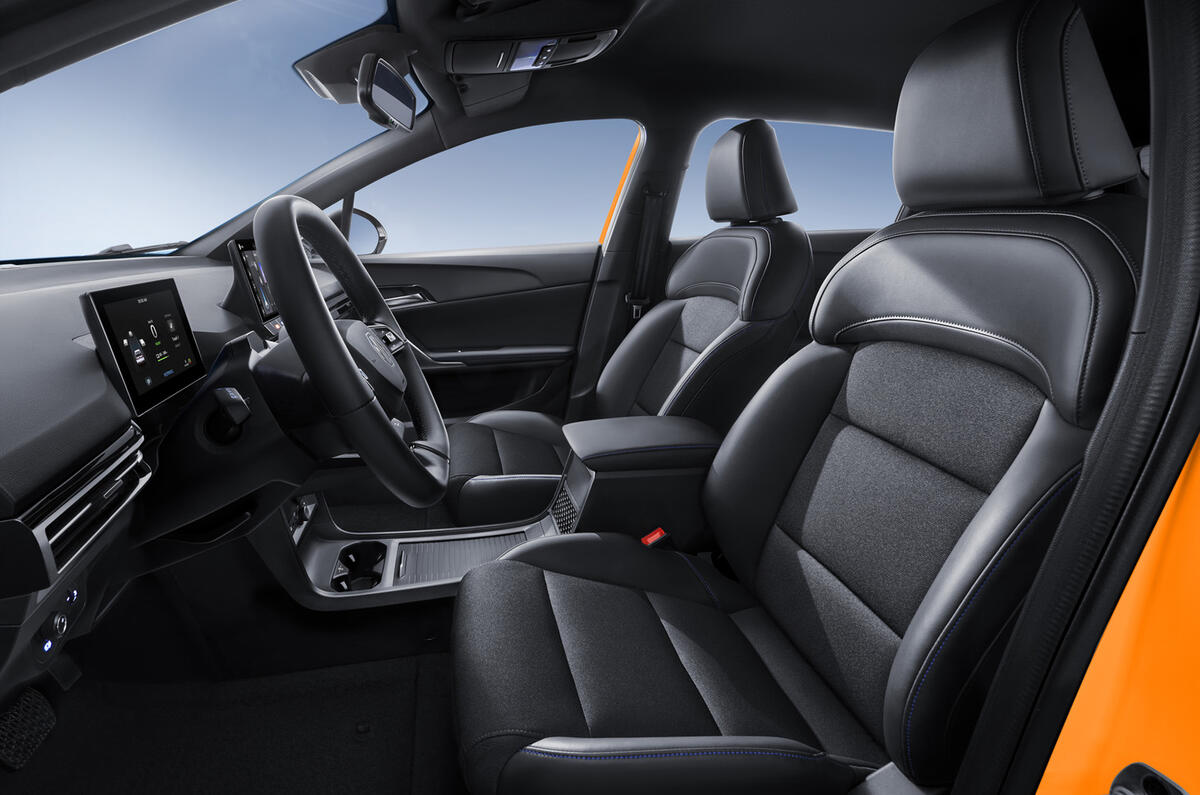 MG4 EV interior MG4 EV interior