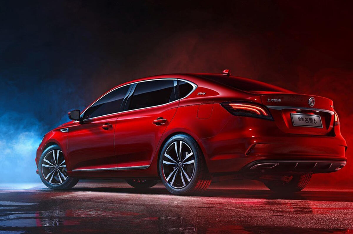 2018 MG 6 revealed to Chinese market