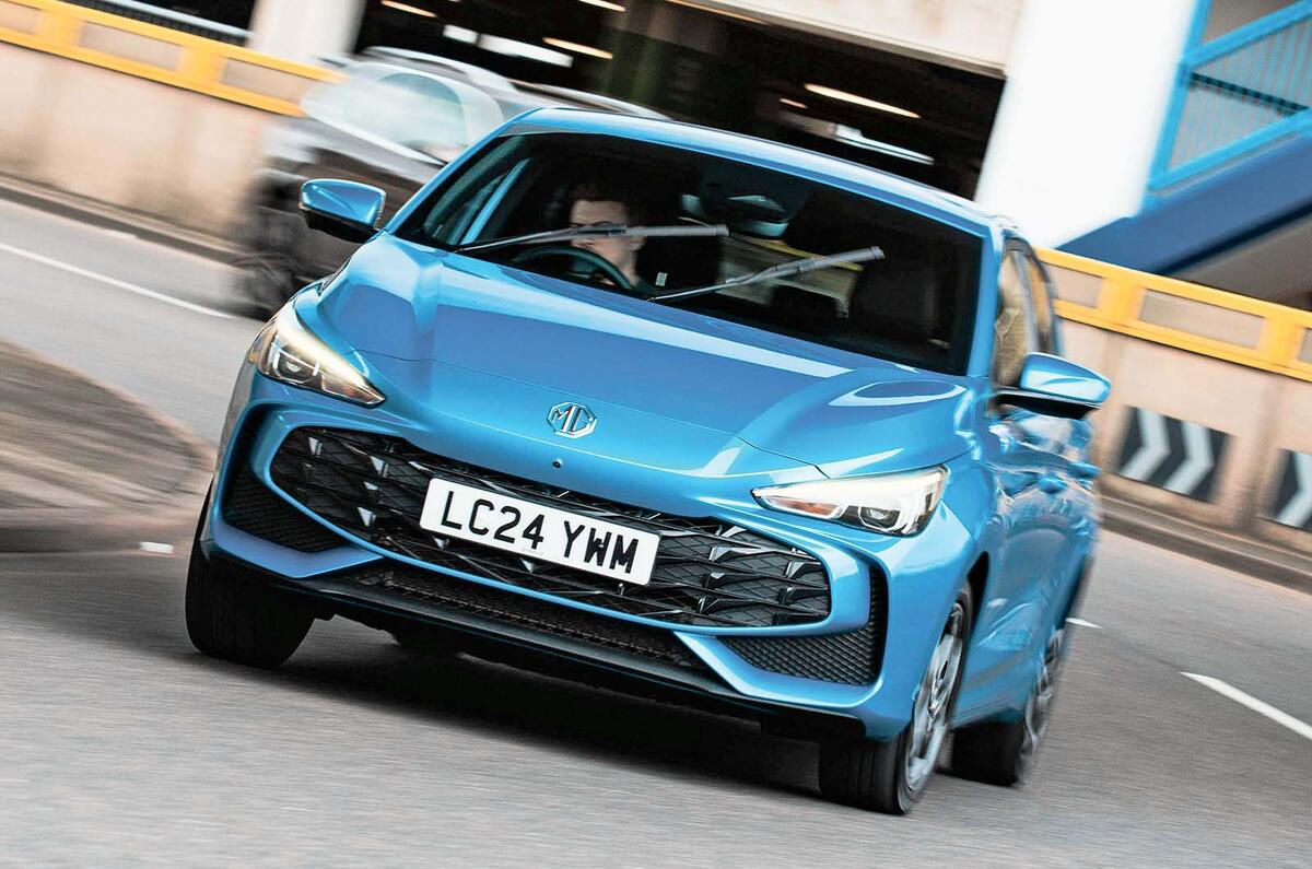 MG 3 front MG 3 front