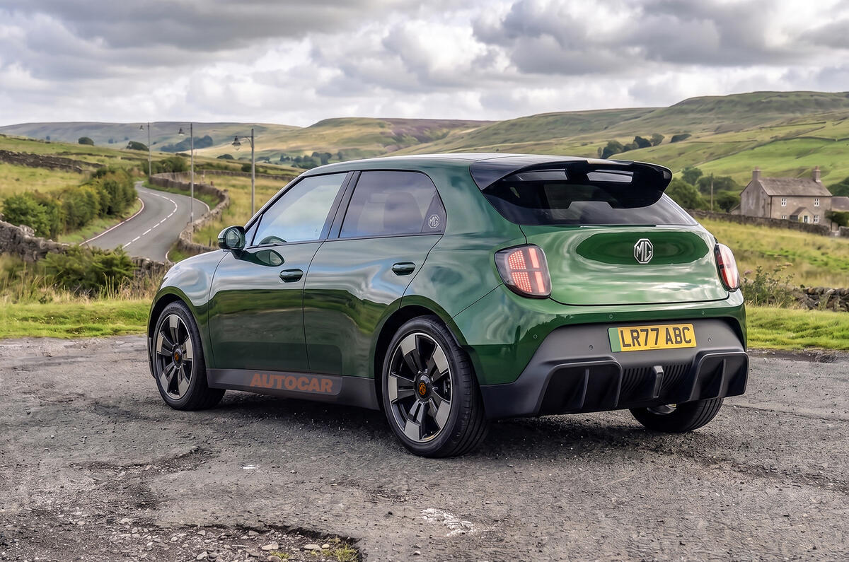 MG go render rear 2026