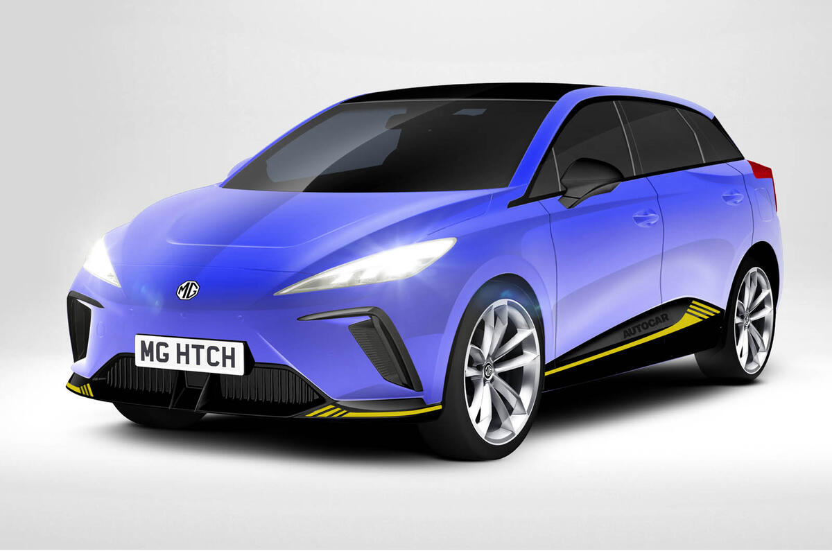 MG Hatchback render final 2022