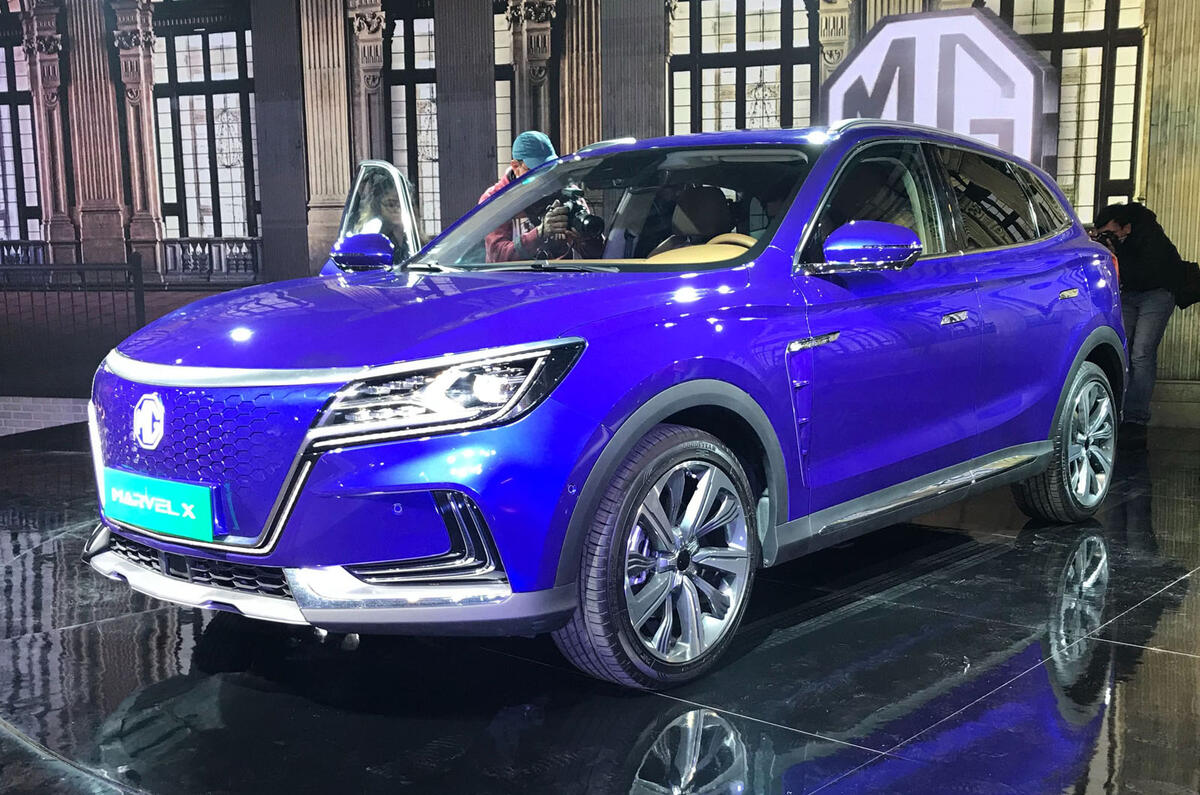New Delhi show 2020 - MG Marvel X concept New Delhi show 2020 - MG Marvel X concept