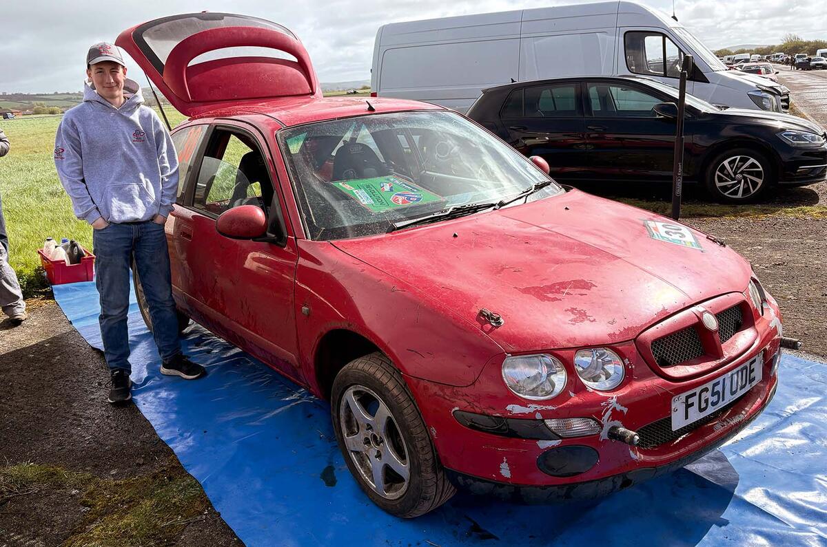 MG Rally car Edward