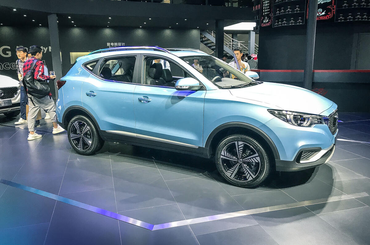 MG ZS EV - static right