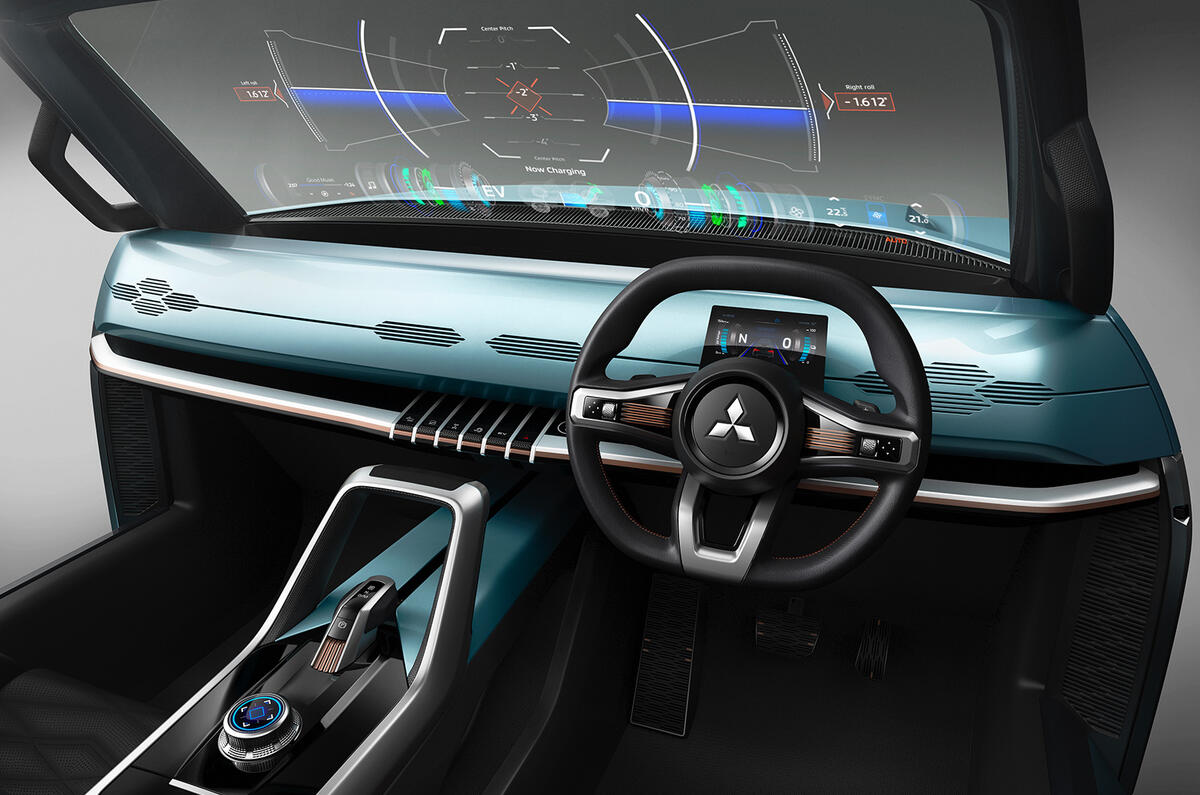 Mitsubishi Mi-Tech concept - dashboard