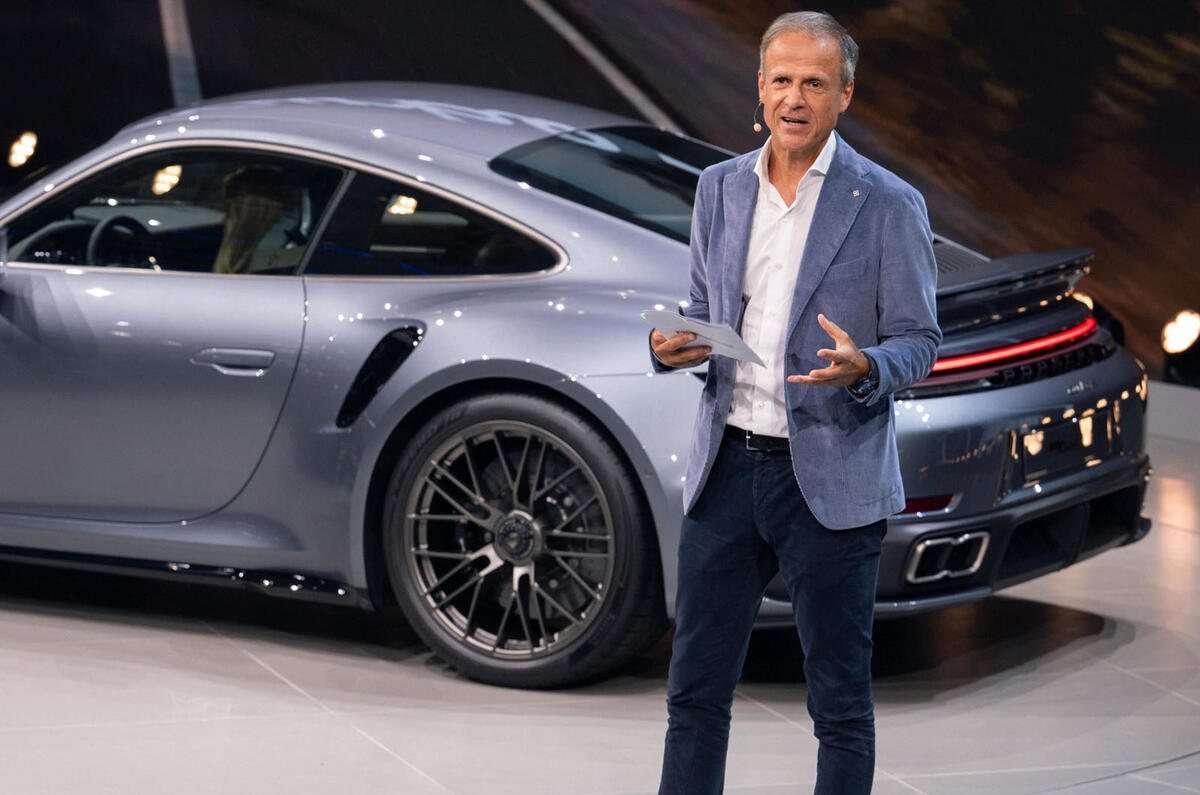 Michael Mauer with Porsche 911 Turbo