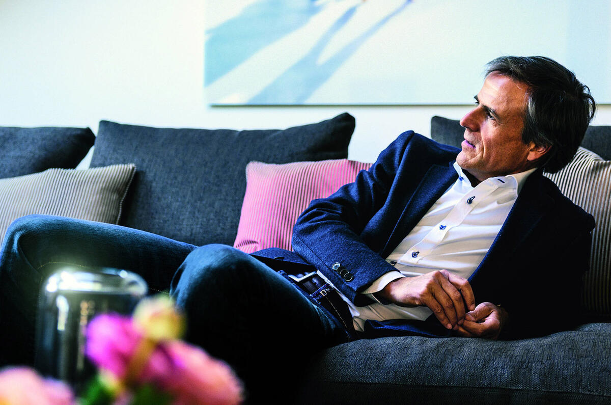 Porsche head of style Michael Mauer