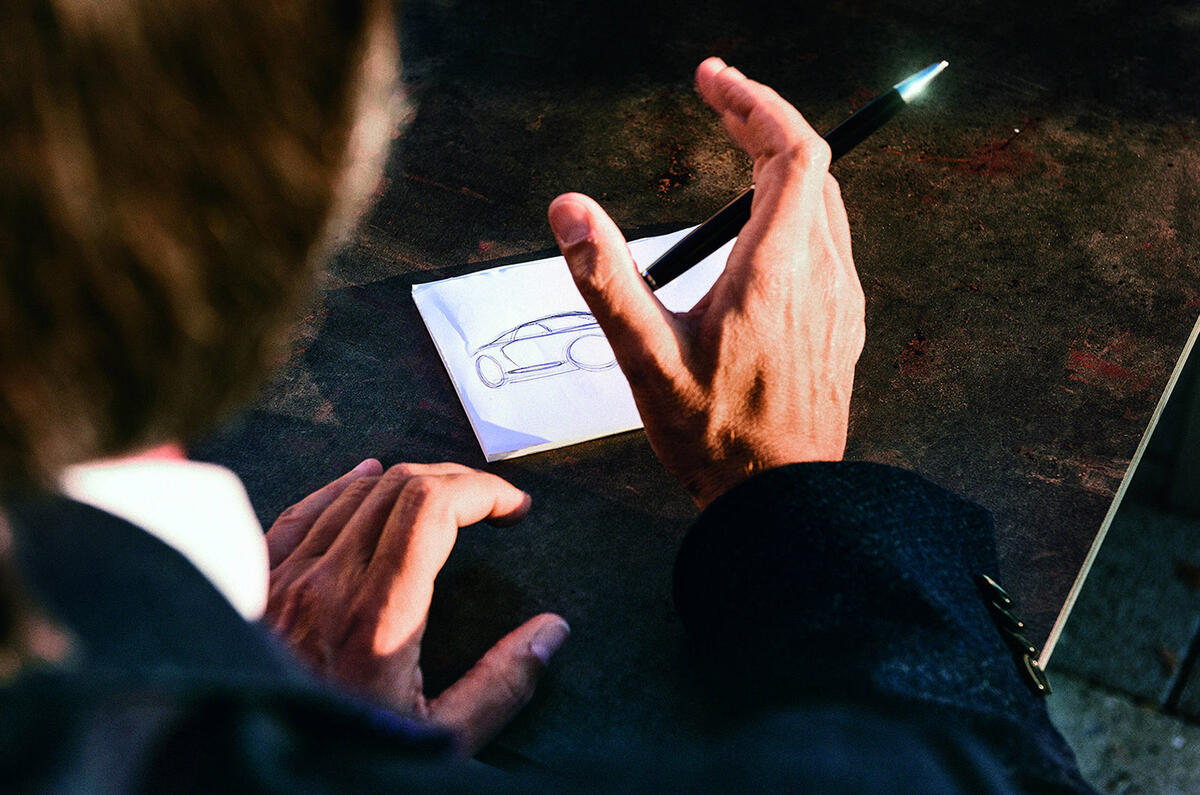 Porsche head of style Michael Mauer