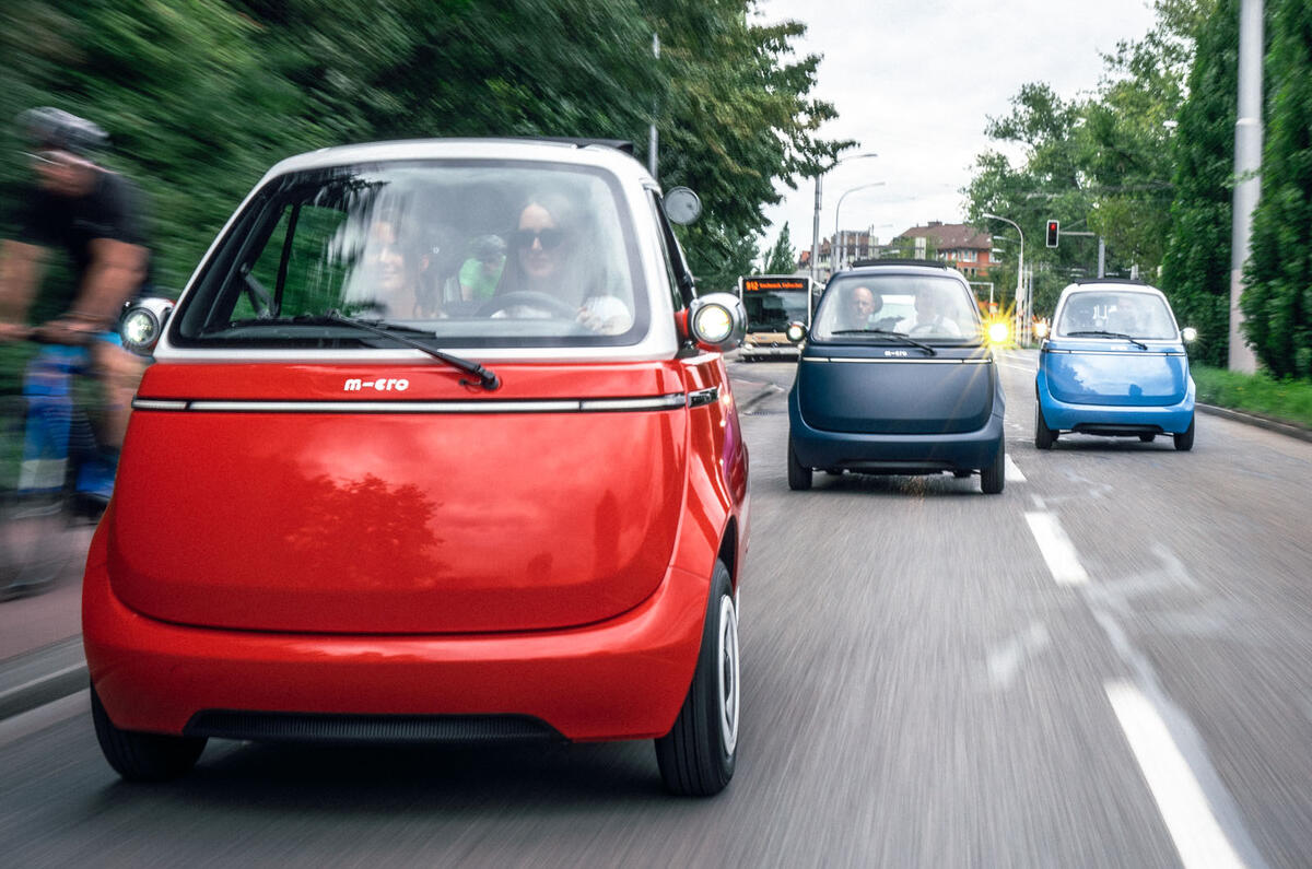 Microlino group front tracking Microlino group front tracking