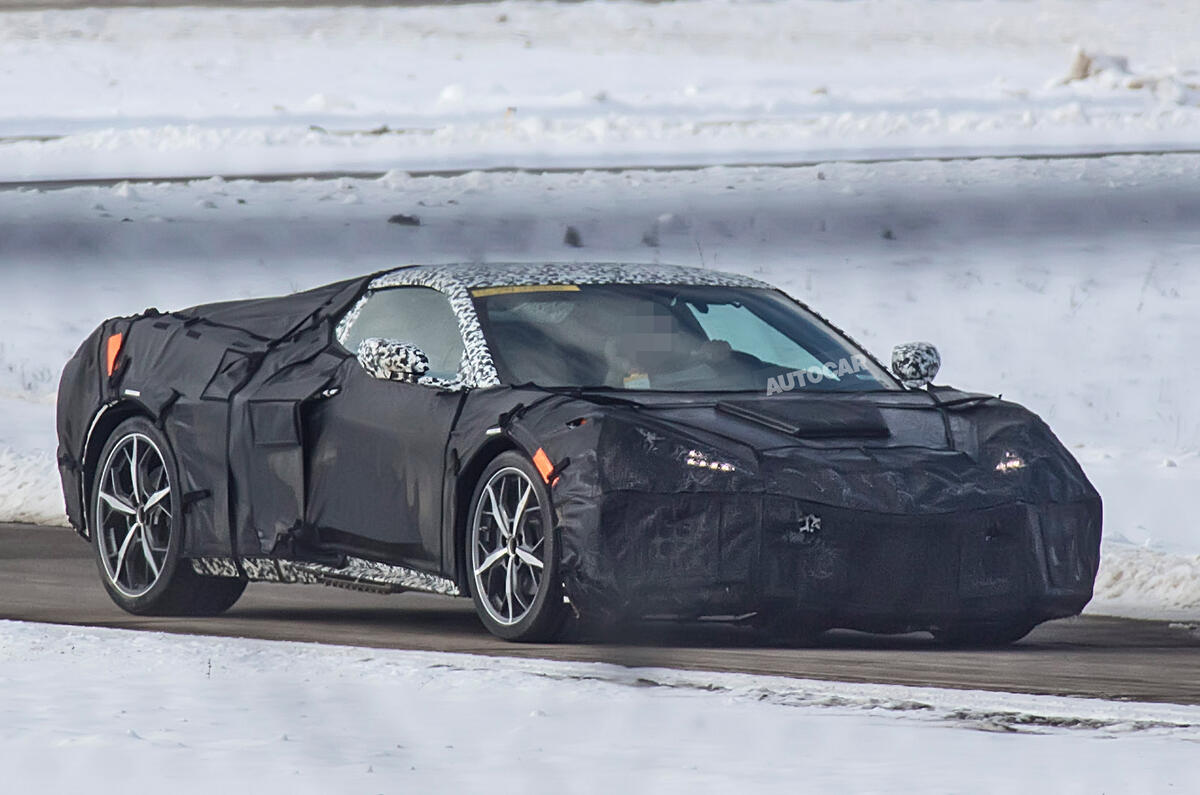 2019 Corvette C8: new pictures of 700bhp mid-engined supercar