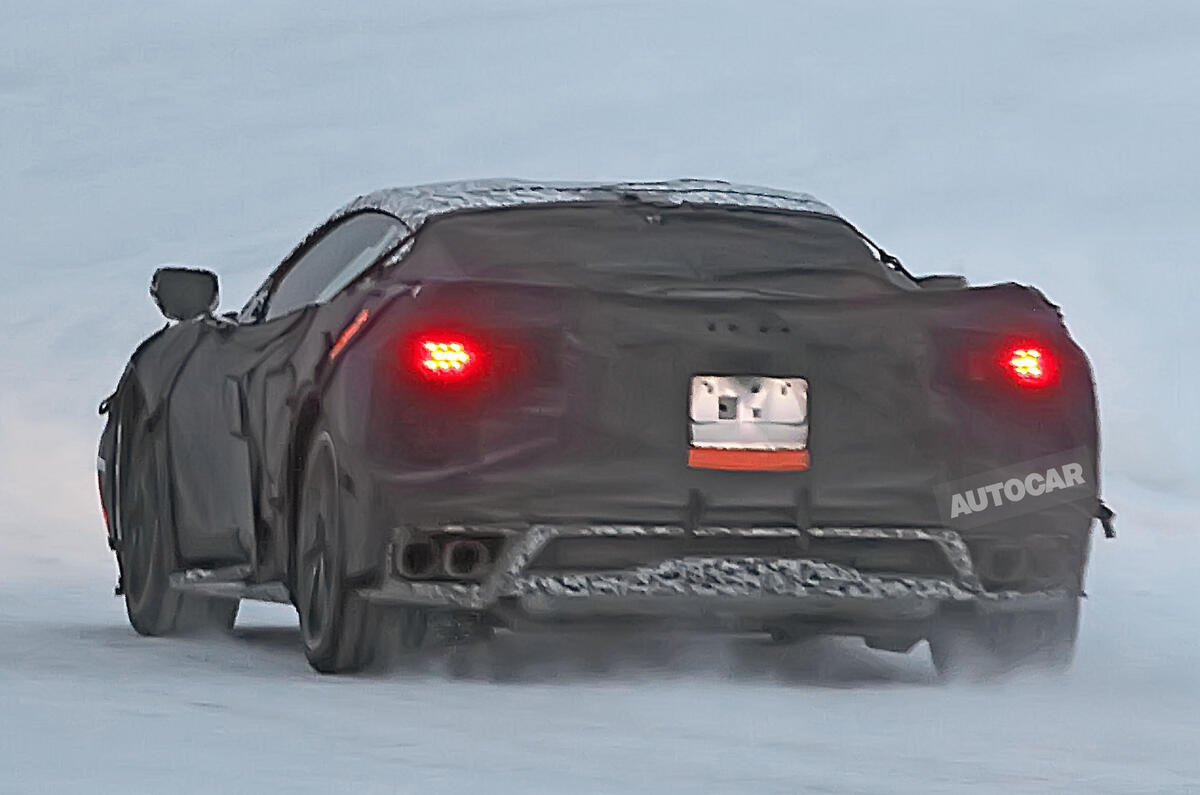 2019 Corvette C8: new pictures of 700bhp mid-engined supercar