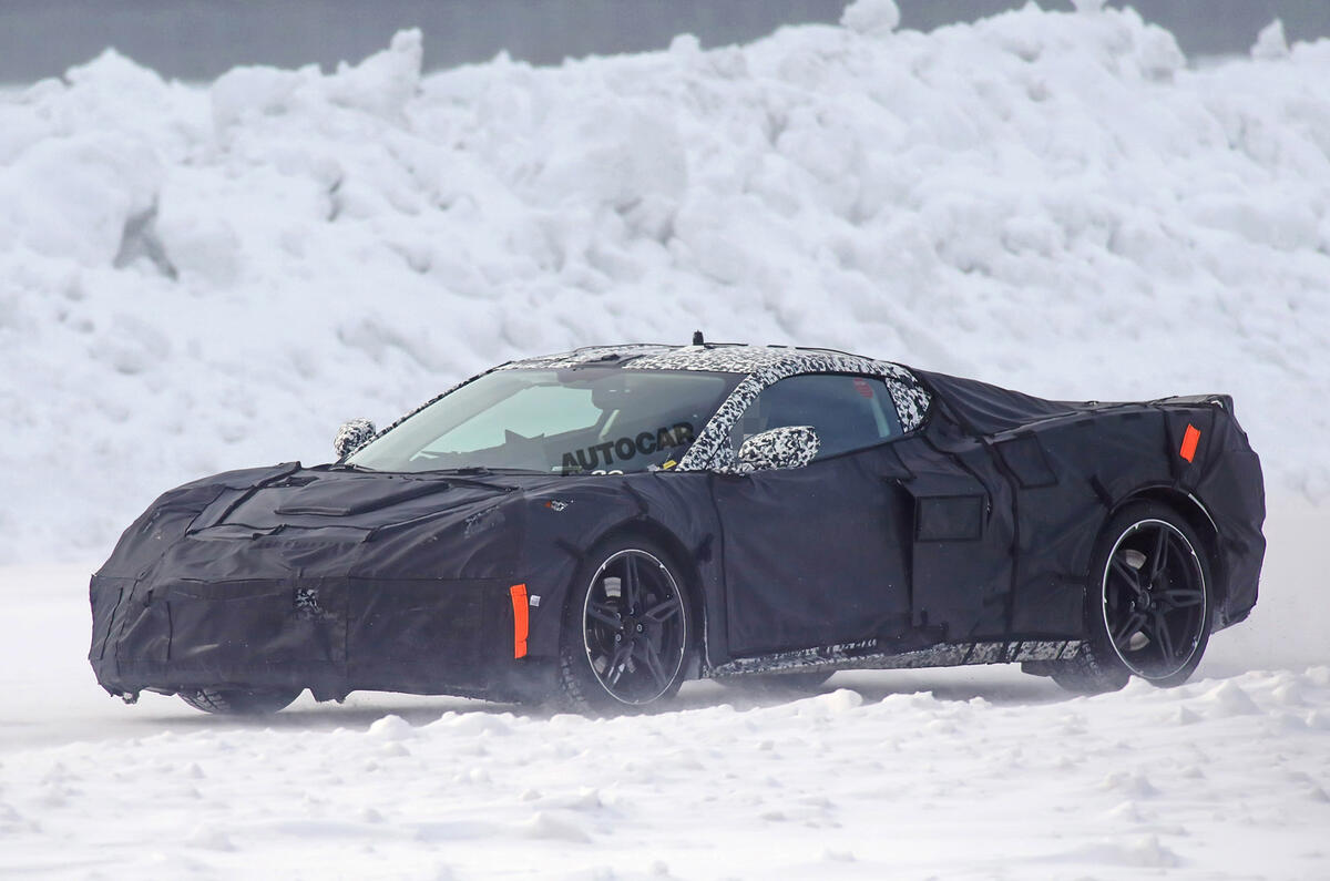 2019 Corvette C8: clearest sighting of 700bhp mid-engined supercar
