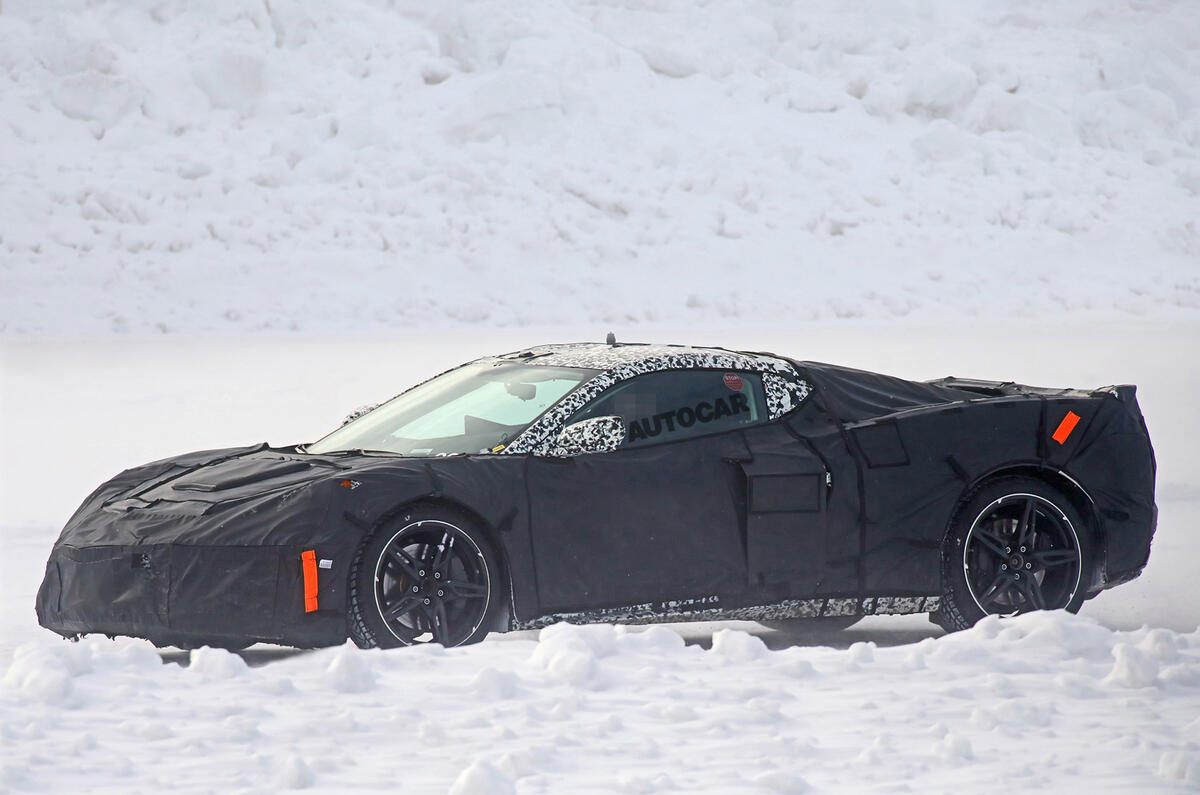 2019 Corvette C8: clearest sighting of 700bhp mid-engined supercar