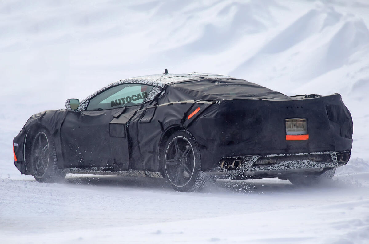2019 Corvette C8: clearest sighting of 700bhp mid-engined supercar