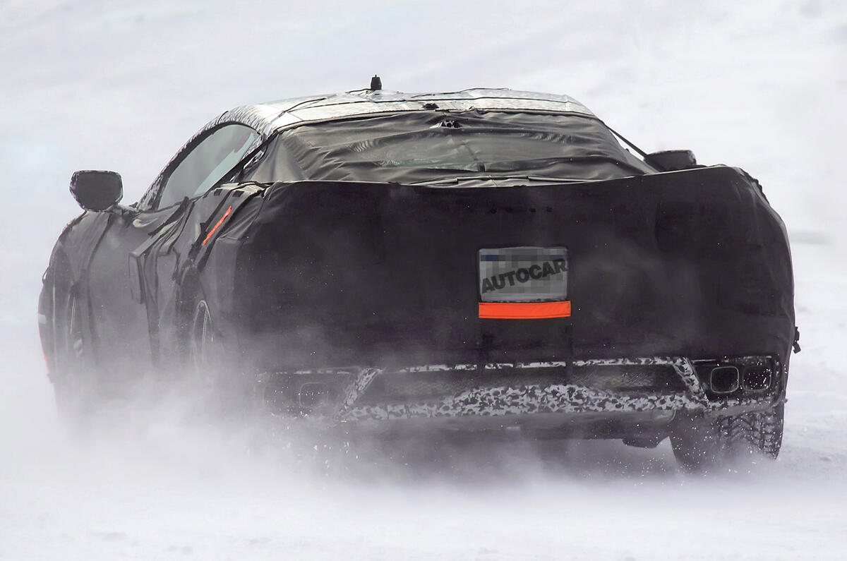 2019 Corvette C8: clearest sighting of 700bhp mid-engined supercar
