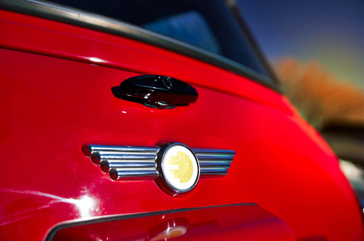 Classic Mini Electric revealed in New York to emphasise brand's EV plans