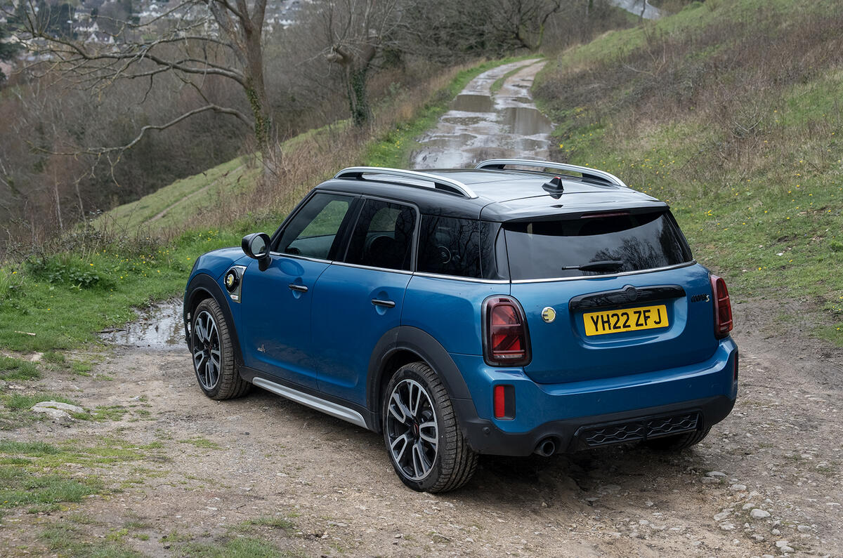 MINI Countryman rear three quarters MINI Countryman rear three quarters