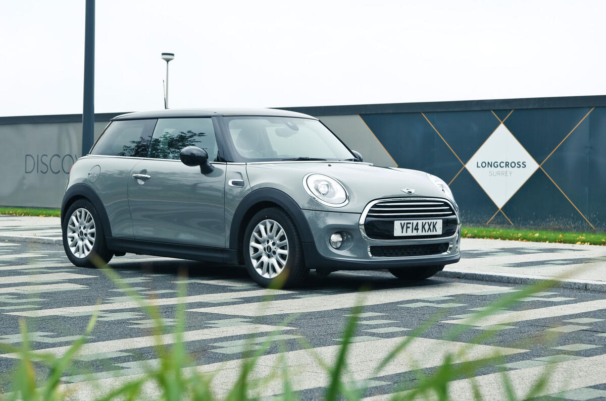 2015 Mini three-door hatch