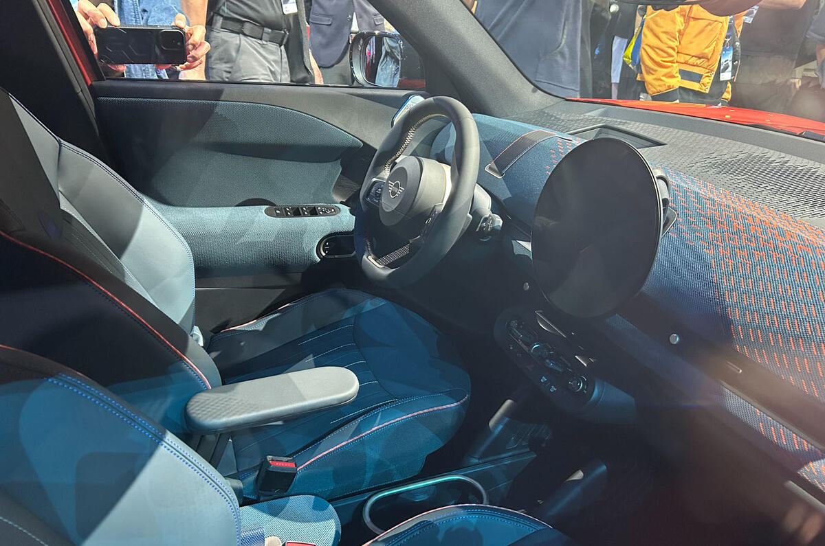 Mini Aceman Beijing motor show interior Mini Aceman Beijing motor show interior