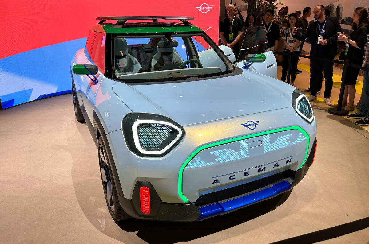 Mini Aceman concept at Shanghai motor show Mini Aceman concept at Shanghai motor show