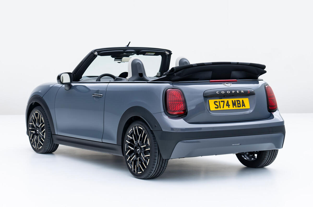 Mini Cooper Convertible rear quarter Mini Cooper Convertible rear quarter
