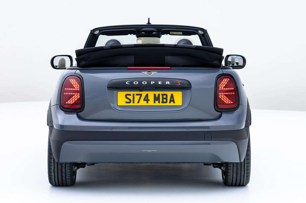 Mini Cooper Convertible rear Mini Cooper Convertible rear