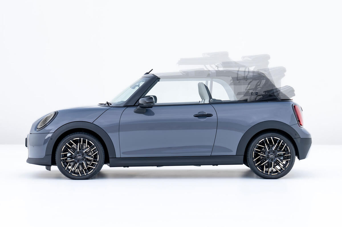 Mini Cooper Convertible side roof Mini Cooper Convertible side roof