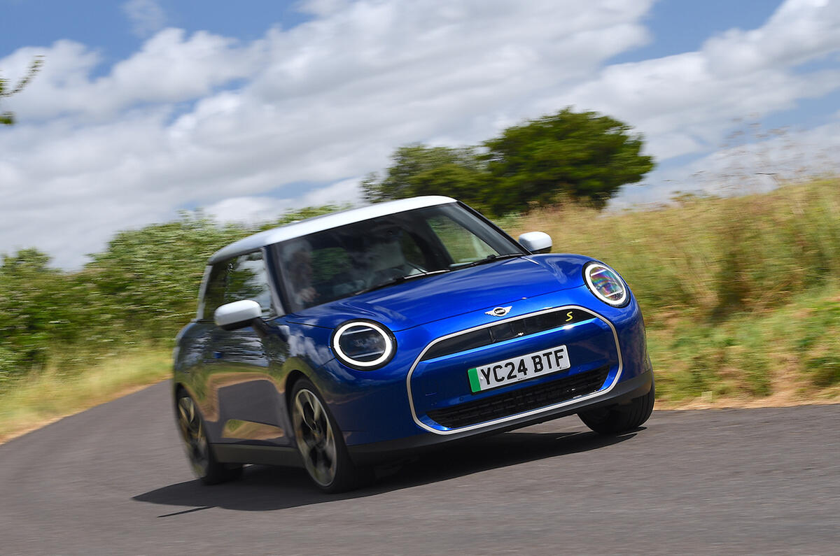 The all-electric MINI Cooper