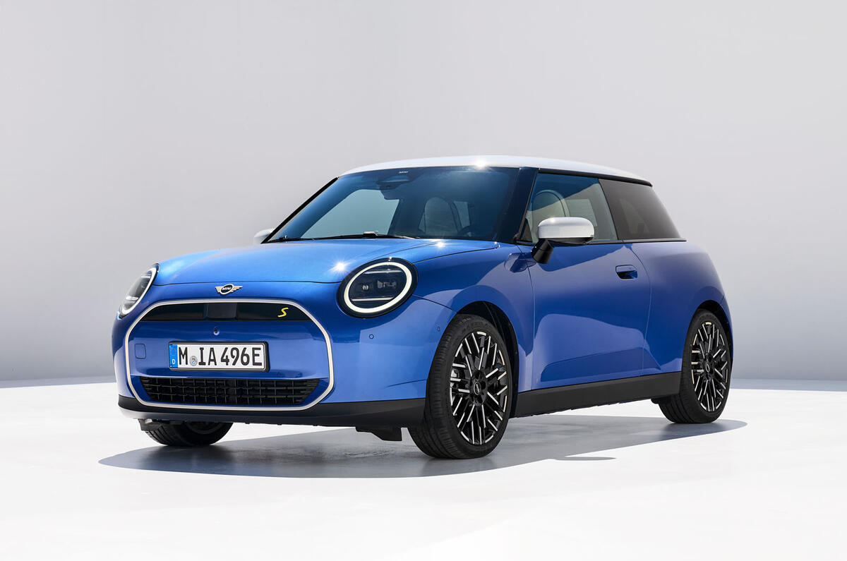 Mini Cooper Electric front quarter  Mini Cooper Electric front quarter