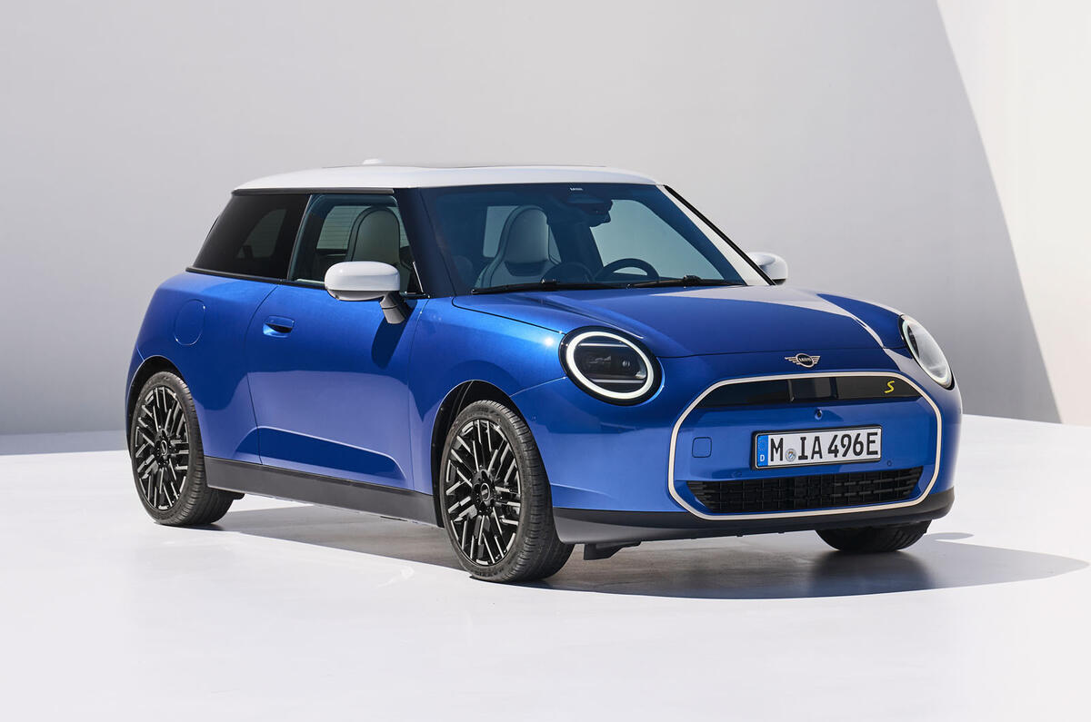 Mini Cooper Electric front quarter Mini Cooper Electric front quarter
