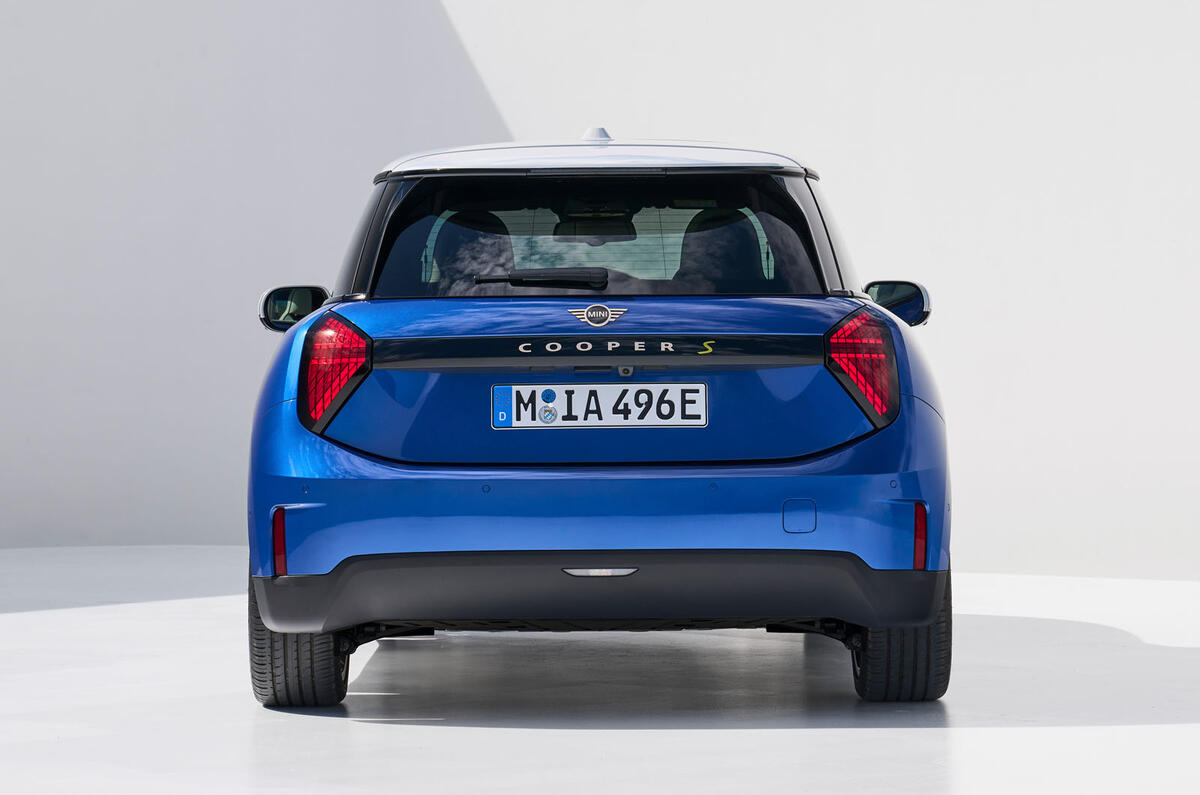 Mini Cooper Electric rear Mini Cooper Electric rear