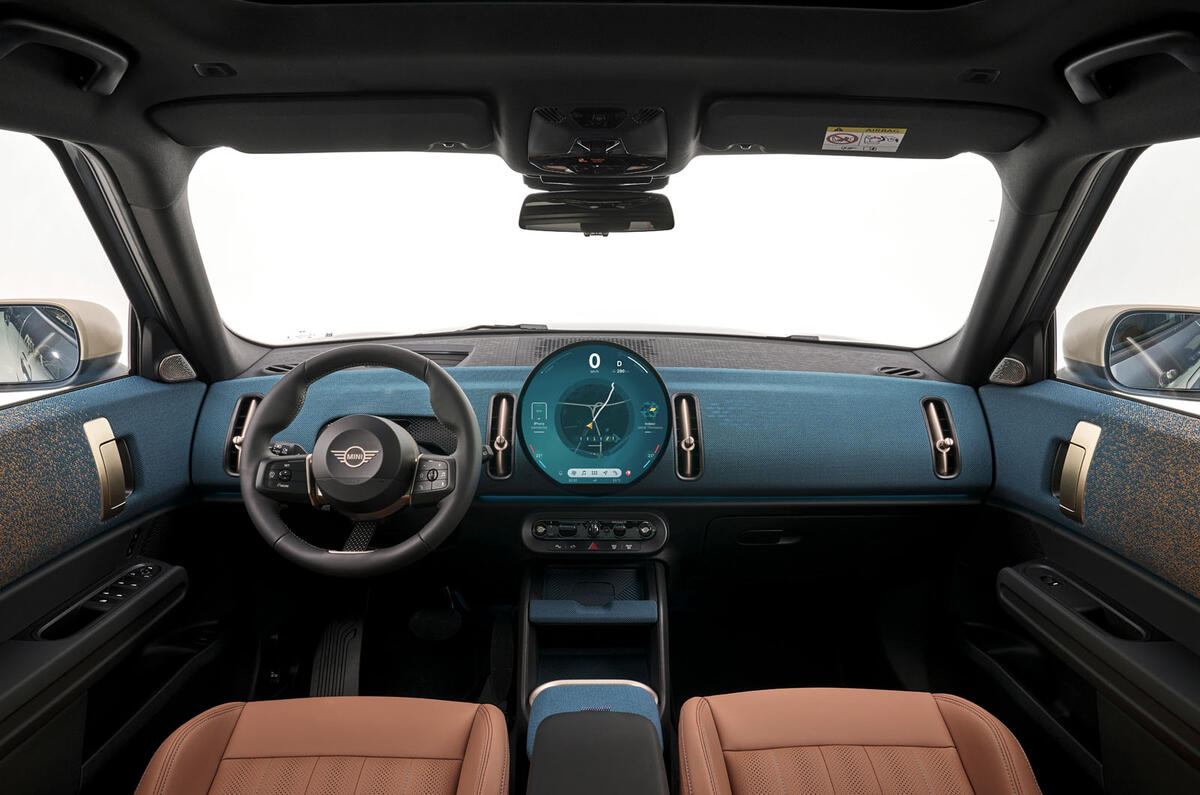 Mini Countryman dashboard wide Mini Countryman dashboard wide