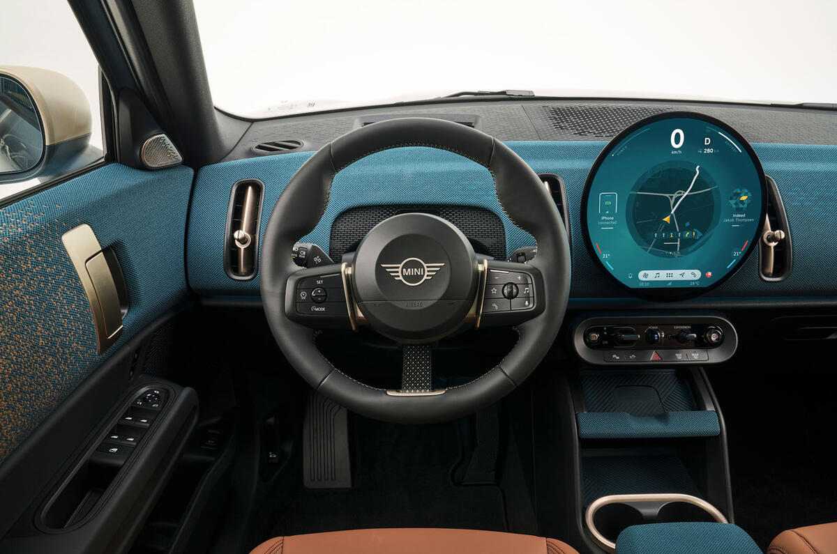 Mini Countryman dashboard Mini Countryman dashboard