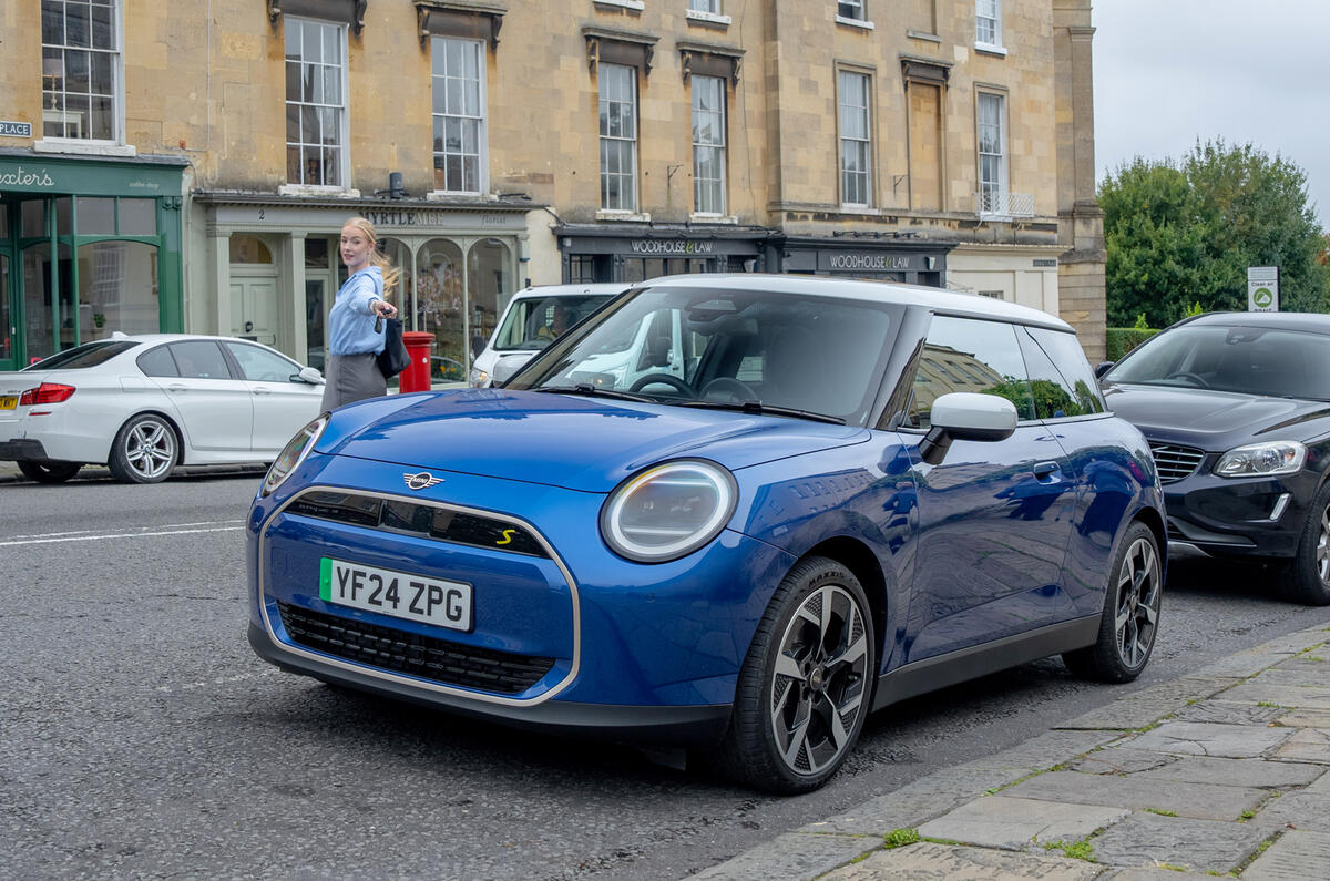 The all-electric MINI Cooper 