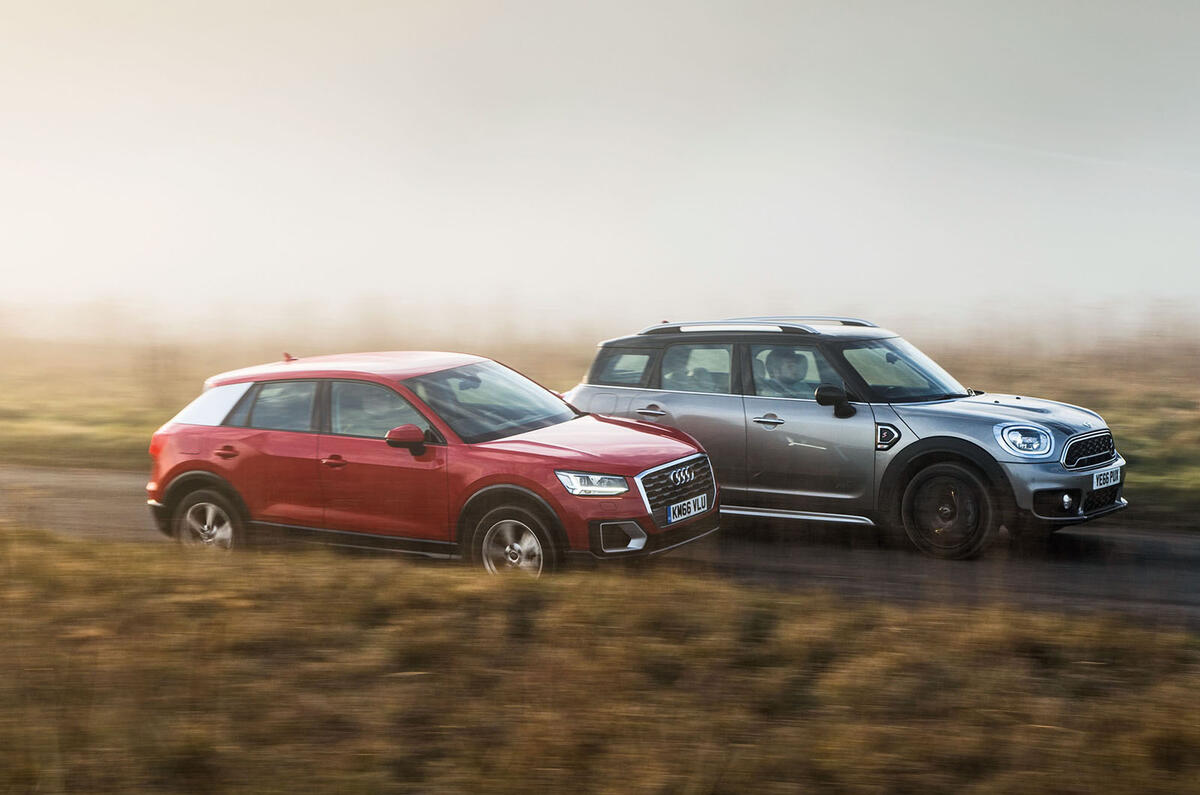 Audi Q2 Sport vs Mini Countryman